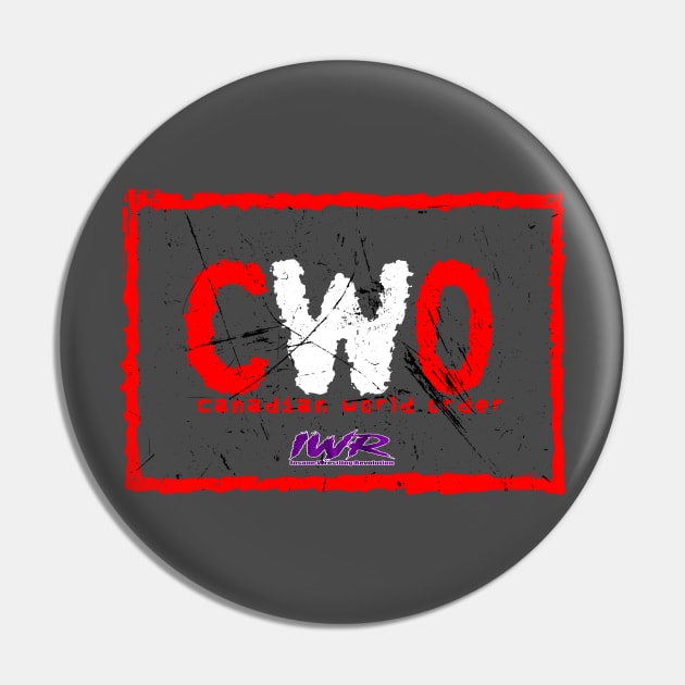 IWR Canadian World Order Logo Pin by gpill22