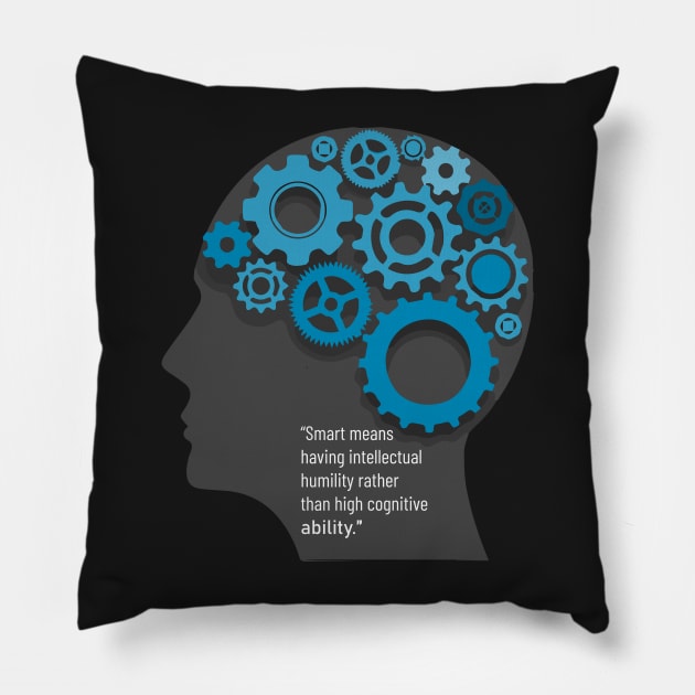 Genius mind Pillow by Right-Fit27