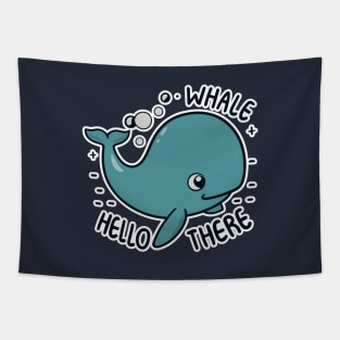 Whale Hello There Tapestry