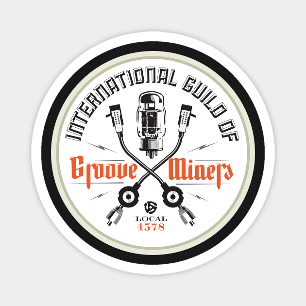 Groove Miners Guild Magnet by SerifsWhiskey