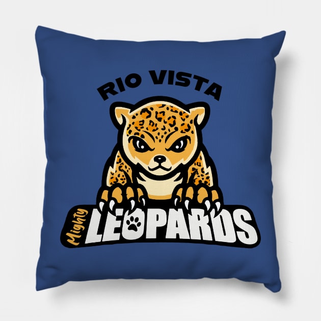 Rio Vista Elementary, Placentia-yorba Linda School District Pillow by Bootleg_Animation