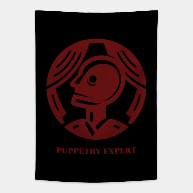 Puppetry Expert Tapestry by ThesePrints