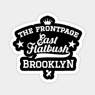 New York Brooklyn - East Flatbush Brooklyn Schriftzug - East Flatbush Logo Magnet