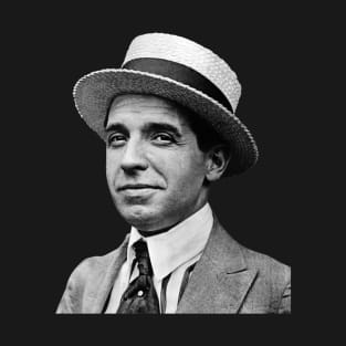 Charles Ponzi Portrait T-Shirt