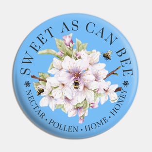 Sweet As Can Be with Cherry Tree Blossoms Pin