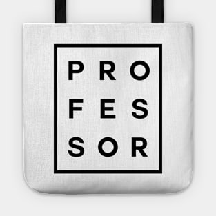 Professor Boxed (Black) Tote