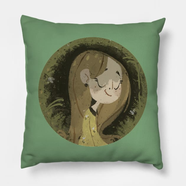 Nature Lover Pillow by doodledate