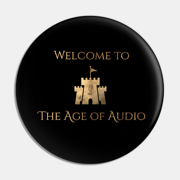 Welcome to the Age of Audio Pin by Audiobook Empire