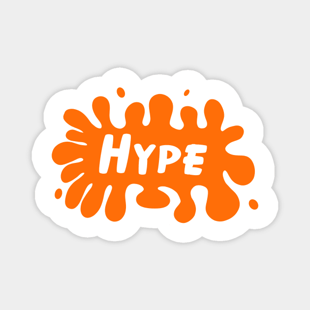 Nickelodeon HYPE Magnet by Sunsettreestudio