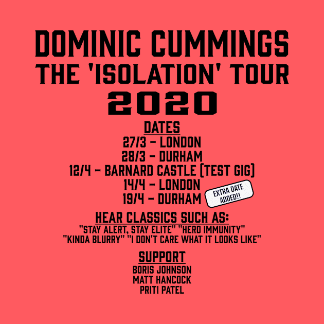 Dominic Cummings Tour by creativesomedays