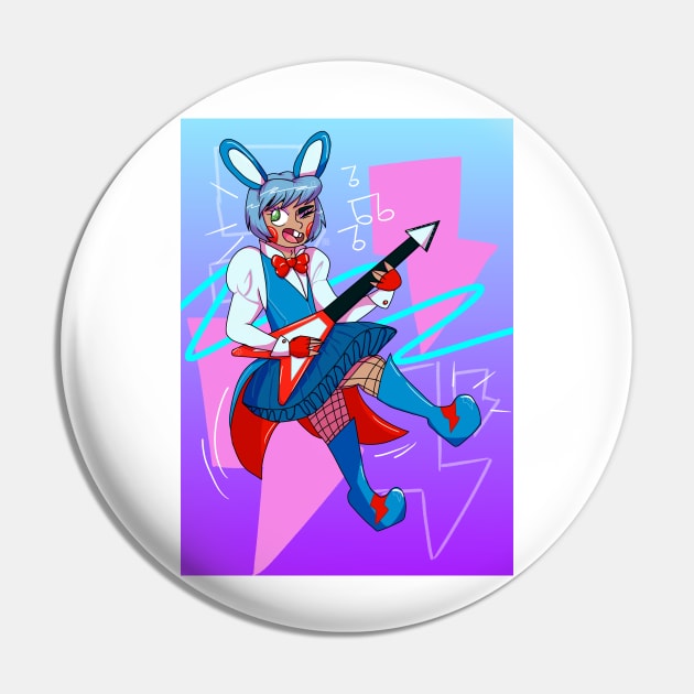 Toy Bonnie Gijinka Pin by spaceagebarbie