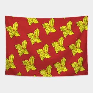 Yellow Flowers Tapestry