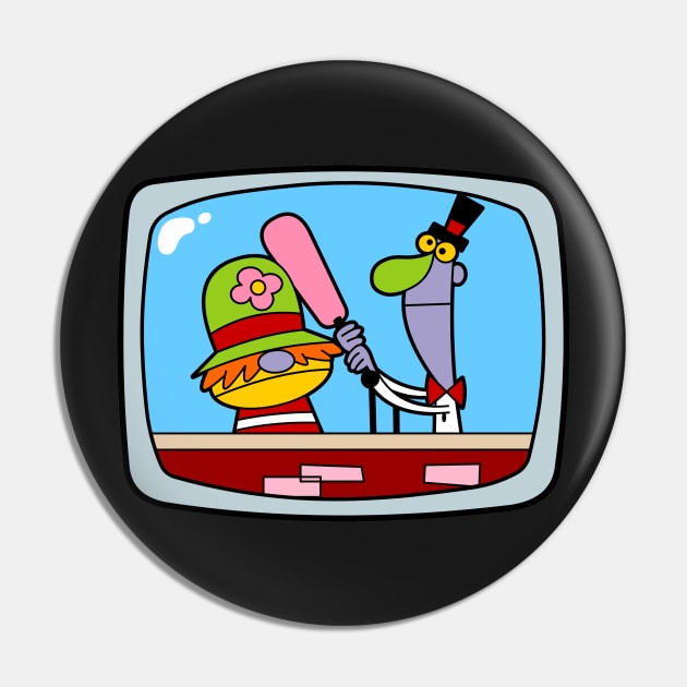 TV Puppet Pals Pin by RobotGhost