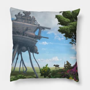 Derelict Strigon Mining Machine Pillow