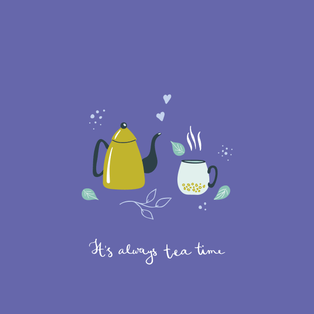 Tea time print by DanielK