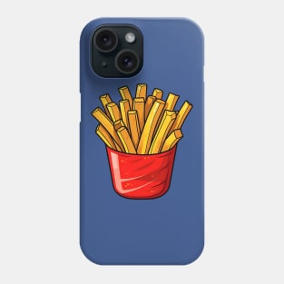 Red container of French fries Phone Case