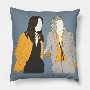 Abby and Riley - Happiest Season Pillow