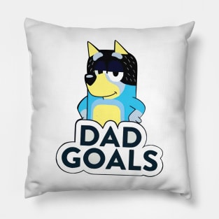 Dad Goals, Bluey Pillow