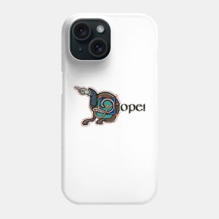 NOPE Manicule parody Phone Case