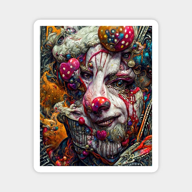 Clown Magnet by aetherialdnb