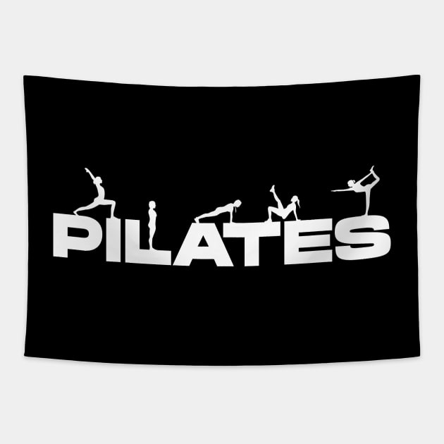 Pilates Class - Pilates Lover - Pilates Exercise Tapestry by Pilateszone