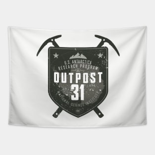 Outpost 31 (aged look) Tapestry