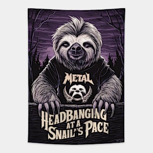 Sloth Metal: Headbanging at a Snail's Pace Tapestry