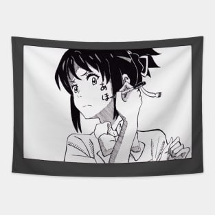 Mitsuha Miyamizu - Your Name Tapestry