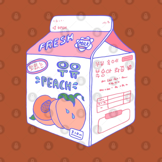 Peach Milk by LauraOConnor