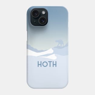 Hoth Poster Phone Case