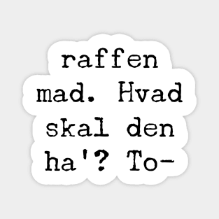 Hvor skal du Hen-rik? Magnet