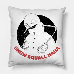 Snow Squall, haha Pillow