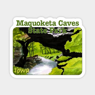 Maquoketa Caves State Park, Iowa Magnet