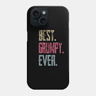 Vintage Best Grumpy Ever Retro Funny Quotes Happy Fathers Day Phone Case