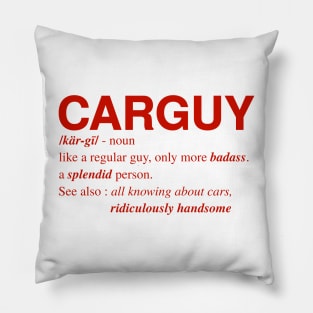 Car-Guy Pillow