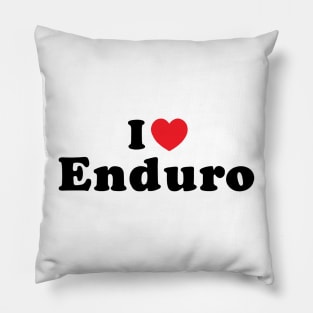 I Heart Enduro Pillow