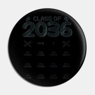 Class of 2036 Grow With Me Pin