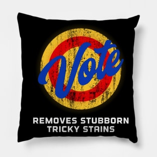 Vote Removes stubborn tricky stains Pillow