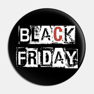 Black friday Pin