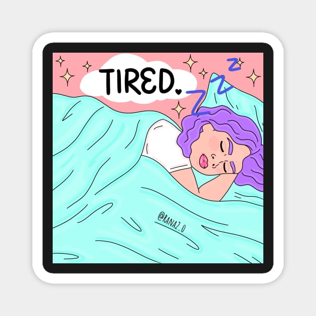 Tired Magnet by Ranaawadallah