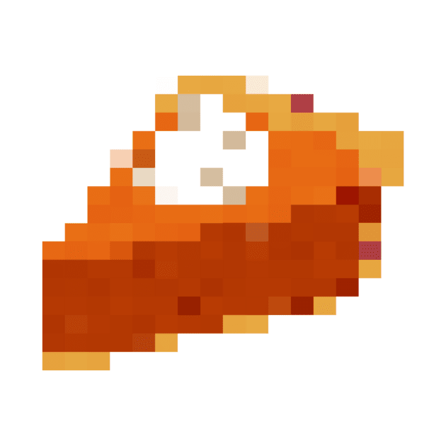 Pumpkin Pie Pixel Art by christinegames