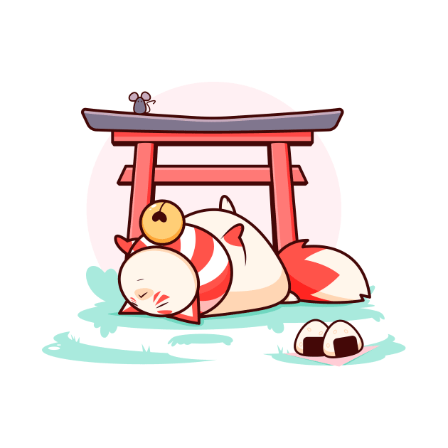 Sleepy Catsune by Everything A Cat