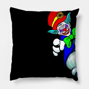 Evil Nightmare Clown Pillow