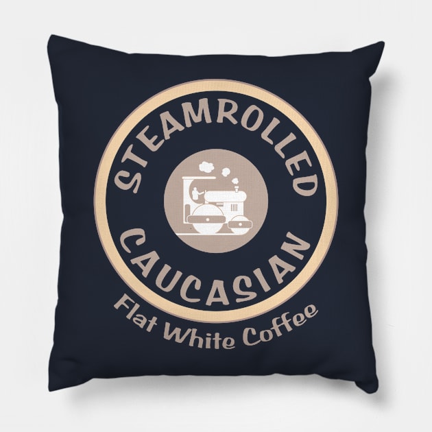 Flat White Coffee Pillow by Lefrog