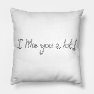 I like you a lot! Pillow