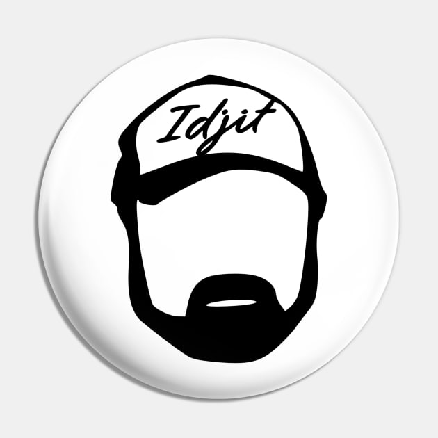 Bobby Idjit Trucker Hat Pin by Wayward Designs by EJM