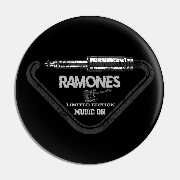 Ramones \ Vintage Style Design Pin by artcaricatureworks