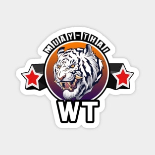 White Tigers - Muay Thai Magnet