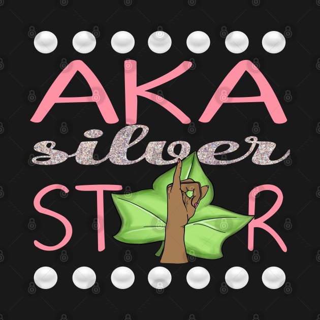 AKA Silver Star by Pretty Phoxie LLC