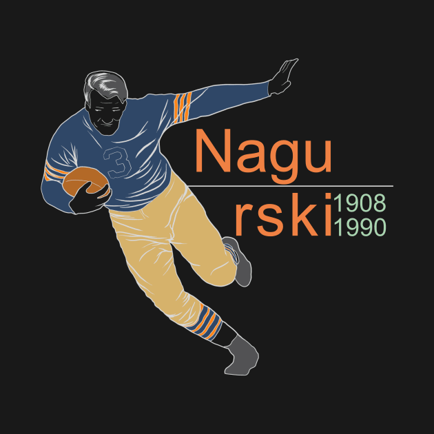 Bronko Nagurski by Visualoctane 